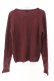画像3: axes femme / アシメリボンデザインプルオーバー M ワイン O-26-02-14-066-AX-TO-OW-OS (3)