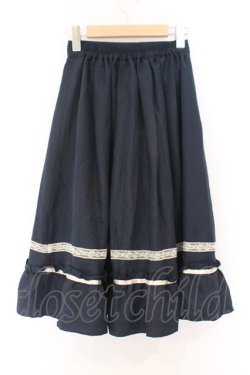 画像2: axes femme / ライン使いスカート M ネイビー O-26-02-14-067-AX-OP-OW-OS