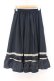 画像2: axes femme / ライン使いスカート M ネイビー O-26-02-14-067-AX-OP-OW-OS (2)