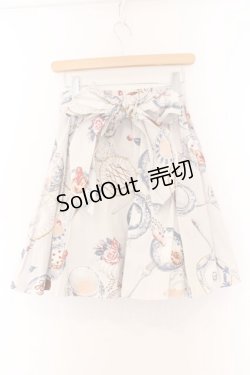 画像4: MILK / Tea Partyスカート  ブルーグレーベース O-26-02-14-069-ML-SK-OW-OS