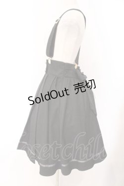 画像3: Amavel / Sergeant Emblemサイドプリーツスカート F クロ O-26-02-14-075-CA-SK-OW-OS