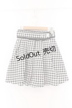 画像1: Ank Rouge / 千鳥柄ミニスカート M クロ O-26-02-14-076-CA-SK-OW-OS