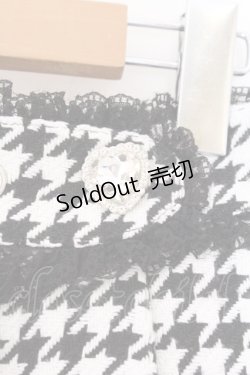 画像2: Ank Rouge / 千鳥柄ミニスカート M クロ O-26-02-14-076-CA-SK-OW-OS