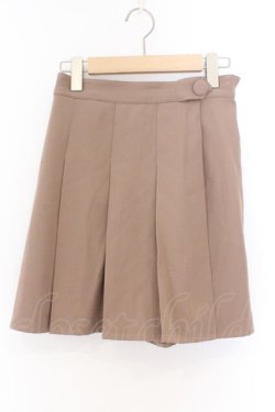 画像1: Fi.n.t / プリーツラップスカパン F ピンクベージュ O-26-02-14-077-CA-SK-OW-OS