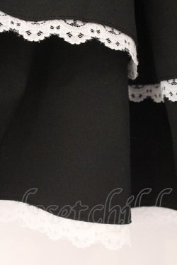 画像3: DimMoire / チャーム付きフリルミニスカート L ブラック O-26-02-14-006-0-SK-OW-OS