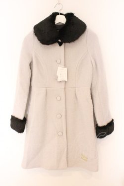 画像1: Shirley Temple / シャギーコート（Ladies） S グレー O-26-02-14-078-ET-CO-OW-OS