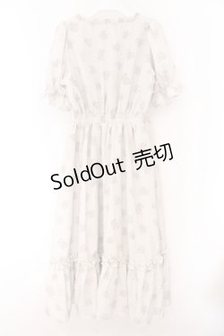 画像3: m petit by misako / NINA'S 花柄スクエアネックワンピース S アイボリー O-26-02-14-081-LO-OP-OW-ZT0225L