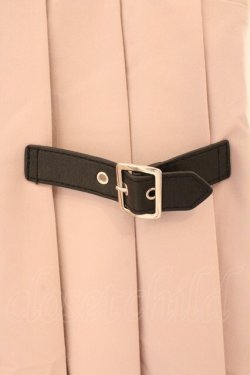 画像2: Ank Rouge / サイドベルトジャンパースカート M ピンク O-26-02-14-084-CA-OP-OW-OS