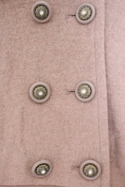画像2: axes femme / 袖リボンダブルボタンコート M ピンクベージュ O-26-02-14-085-AX-CO-OW-OS