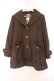 画像1: axes femme / 裾レース使いコート M ブラウン O-26-02-14-086-AX-CO-OW-OS (1)