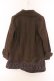 画像3: axes femme / 裾レース使いコート M ブラウン O-26-02-14-086-AX-CO-OW-OS (3)