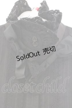 画像2: ALICE and the PIRATES / ダイナドロップブラウス  クロ O-26-02-14-007-PA-BL-OW-OS