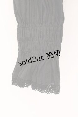 画像3: ALICE and the PIRATES / ダイナドロップブラウス  クロ O-26-02-14-007-PA-BL-OW-OS