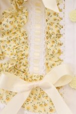 画像3: BABY,THE STARS SHINE BRIGHT / Mignonette Fleurie ブラウス  ホワイトｘイエロー O-26-02-14-008-BA-BL-YM-OS (3)