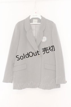 画像1: Maison de FLEUR Petite Robe canone / コレットのガーデンジャケット M グレー O-26-02-14-009-EL-JA-OW-OS