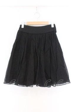 画像1: Jane Marple / ガーゼフレアスカート M クロ O-26-02-14-010-JM-SK-OW-OS