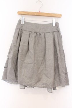 画像1: Jane Marple Dans Le Salon / ランダムフリルスカート M グレー O-26-02-14-011-JM-SK-OW-OS