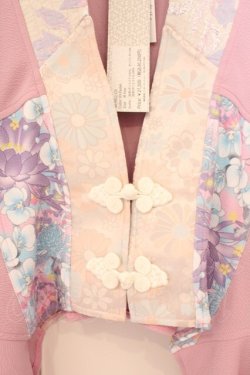 画像2: Qutie Frash / サイドロング着物カーデ  パステル O-26-02-14-020-QU-TO-OW-OS