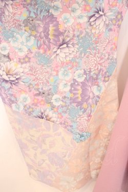 画像3: Qutie Frash / サイドロング着物カーデ  パステル O-26-02-14-020-QU-TO-OW-OS