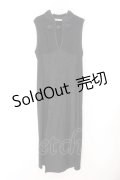 Qutie Frash / チャイナロングワンピ  ブラック O-26-02-14-023-QU-OP-OW-OS