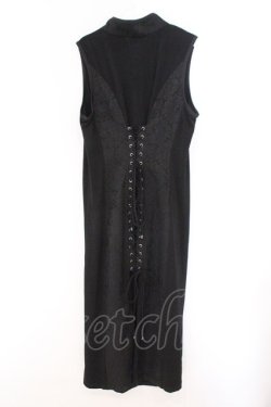 画像4: Qutie Frash / チャイナロングワンピ  ブラック O-26-02-14-023-QU-OP-OW-OS