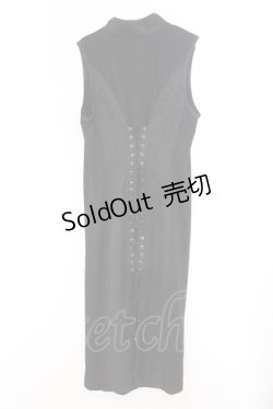 画像4: Qutie Frash / チャイナロングワンピ  ブラック O-26-02-14-023-QU-OP-OW-OS