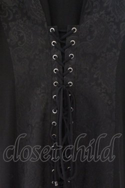 画像5: Qutie Frash / チャイナロングワンピ  ブラック O-26-02-14-023-QU-OP-OW-OS