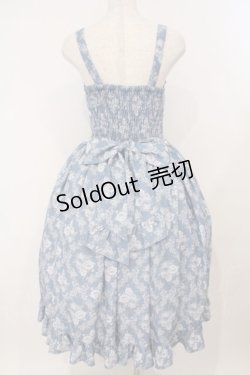 画像4: axes femme kawaii / クラシックローズジャンスカ  ブルー O-26-02-16-027-AX-OP-IG-OS