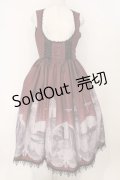Forest Song / コルセット風ジャンパースカート  ワイン O-26-02-16-028-LO-OP-IG-OS