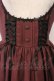 画像2: Forest Song / コルセット風ジャンパースカート  ワイン O-26-02-16-028-LO-OP-IG-OS (2)