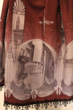 画像3: Forest Song / コルセット風ジャンパースカート  ワイン O-26-02-16-028-LO-OP-IG-OS