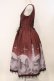 画像4: Forest Song / コルセット風ジャンパースカート  ワイン O-26-02-16-028-LO-OP-IG-OS (4)