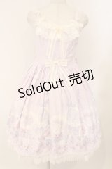 BABY,THE STARS SHINE BRIGHT / 雪の女王〜スノードームに秘めた「永遠」のカケラ〜柄ジャンパースカートI  ラベンダー O-26-02-16-030-BA-OP-OW-OS