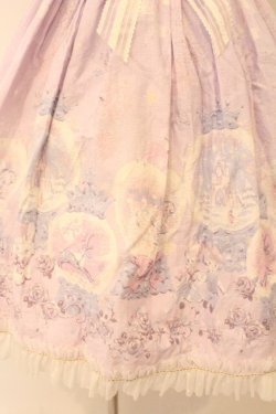 画像3: BABY,THE STARS SHINE BRIGHT / 雪の女王〜スノードームに秘めた「永遠」のカケラ〜柄ジャンパースカートI  ラベンダー O-26-02-16-030-BA-OP-OW-OS