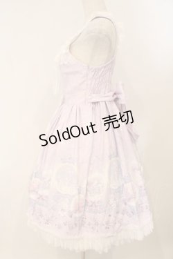 画像5: BABY,THE STARS SHINE BRIGHT / 雪の女王〜スノードームに秘めた「永遠」のカケラ〜柄ジャンパースカートI  ラベンダー O-26-02-16-030-BA-OP-OW-OS