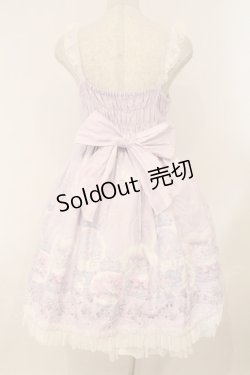 画像6: BABY,THE STARS SHINE BRIGHT / 雪の女王〜スノードームに秘めた「永遠」のカケラ〜柄ジャンパースカートI  ラベンダー O-26-02-16-030-BA-OP-OW-OS