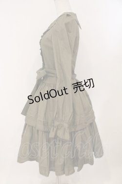 画像3: Victorian maiden / コットンドールローウエストドレス  カーキグリーン O-26-02-16-032-CL-OP-OW-OS