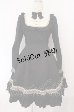 画像1: Victorian maiden / クラシカルドールドレス  ブラック O-26-02-16-033-CL-OP-OW-OS