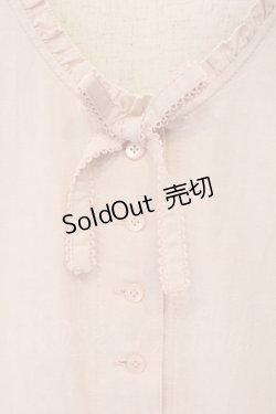 画像2: PINK HOUSE / ダンガリージャンパースカート  ピンク O-26-02-16-035-LO-OP-OW-OS