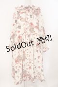 PINK HOUSE / スウィートメモリーズプリントミディワンピース  ミルク O-26-02-16-038-LO-OP-OW-OS