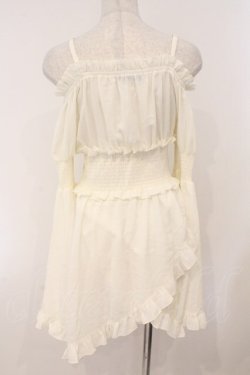 画像4: Qutie Frash / オフショルチュニック  オフホワイト O-26-02-16-040-QU-TO-IG-OS