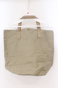 画像2: KANEKO ISAO / 帽子刺繍入りトートバッグ  ベージュ O-26-02-16-006-EL-BG-OW-OS