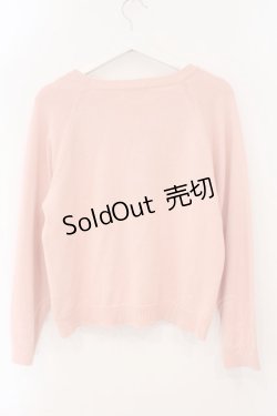画像4: PINK HOUSE / 幸見うさぎモチーフニット  ピンク O-26-02-16-047-LO-TO-OW-OS