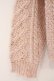 画像3: PINK HOUSE / バラモチーフ付きヨークニットカーディガン  ピンク O-26-02-16-050-LO-OP-OW-OS (3)