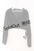 Sheglit / "Marguerite"レースボレロ M ブラック O-26-02-16-062-EL-JA-OW-OS
