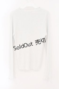 画像2: axes femme / ラメニットプルオーバー M グレー O-26-02-16-063-AX-TO-OW-OS