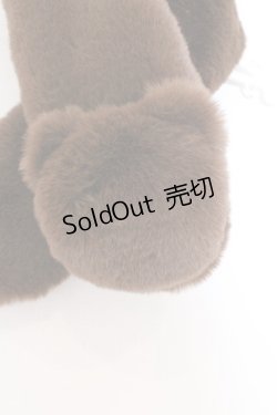 画像2: m petit by misako / クマティペット  ブラウン O-26-02-16-008-LO-ZA-OW-OS