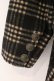 画像4: Ozz Croce / チェックフレアコート  ブラック×ブラウンチェック O-26-02-16-075-OO-CO-IG-OS (4)