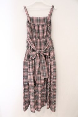 画像4: Lovely Tency / 眞白ありすコラボ ジャンパースカート L ピンク O-26-02-16-084-GO-OP-OW-OS