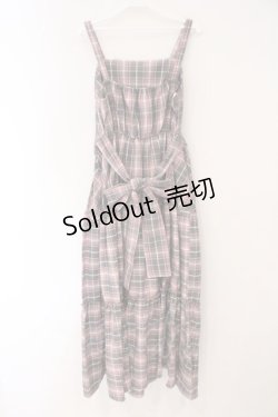 画像4: Lovely Tency / 眞白ありすコラボ ジャンパースカート L ピンク O-26-02-16-084-GO-OP-OW-OS